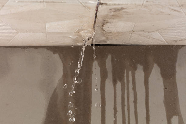Professional Flood Damage Cleanup technician working in Bancroft, WV